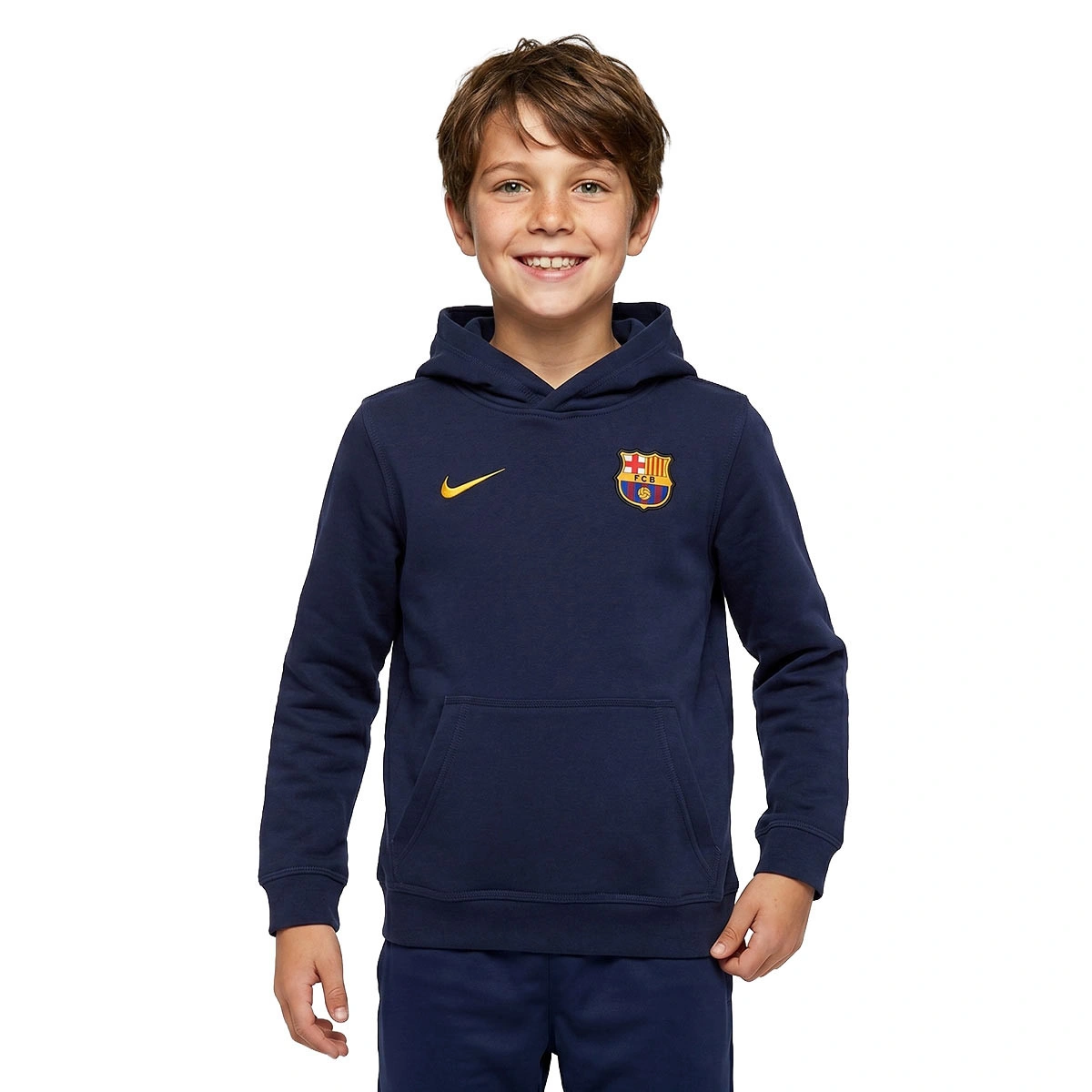 sudadera-nike-fc-barcelona-bekleidung-fur-fans-2026-2027-kinder-negro-0