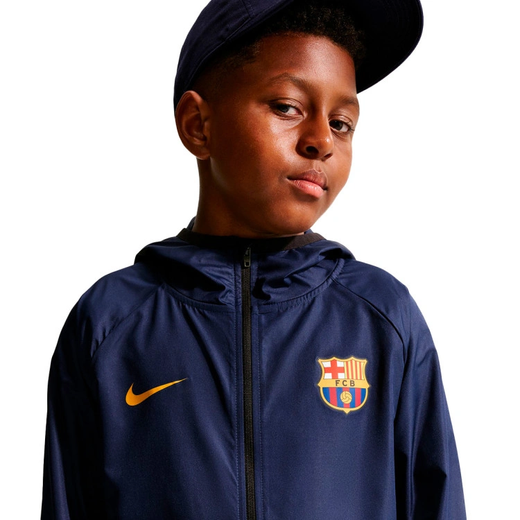 Jacket Nike Kids FC Barcelona Pre-Match 2026-2027 Dark Blue