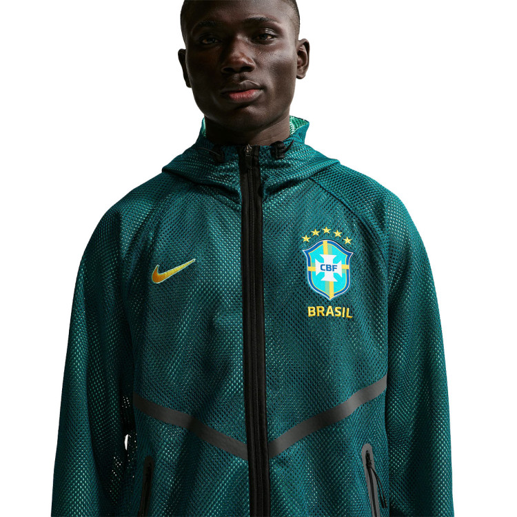 Jacket Nike Brazil Keep Me Cool Pre-Match World Cup 2026 Light Jacket Nike Brazil Keep Me Cool Pre-Match World Cup 2026 Light