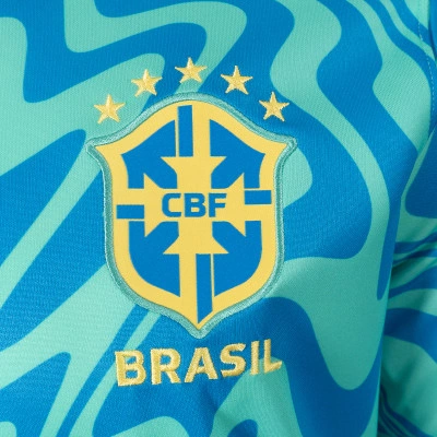 Nike Camiseta Brasil Pre-Match Mundial 2026 Niño — foto 4