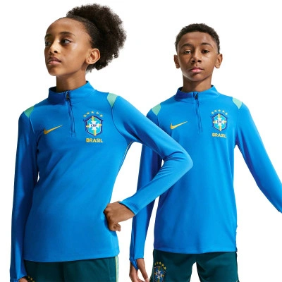 Sudadera Brasil Training Mundial 2026 Niño