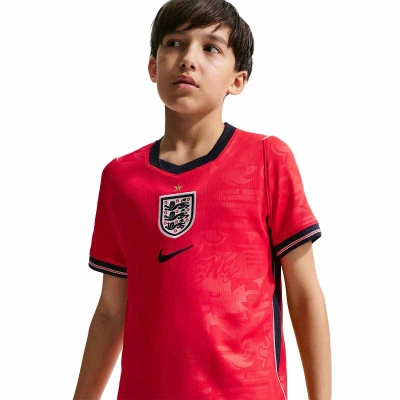 (GS) Nike England National Team 2026 Stadium Away Dri-FIT Soccer Jersey 'Speed Red Obsidian White' — foto 4