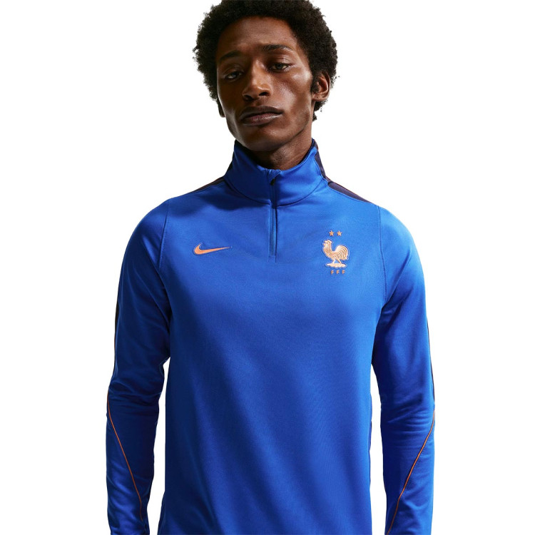 Sweatshirt Nike France Training World Cup 2026 Blue - Fútbol Emotion
