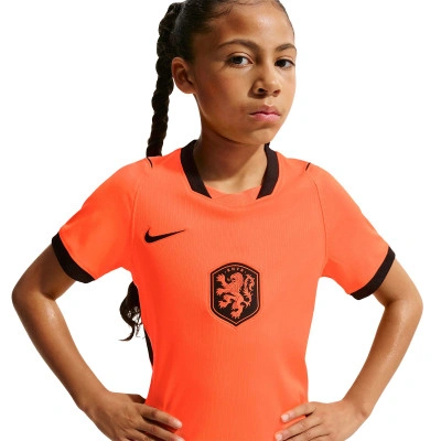 Kids Netherlands Home kit World Cup 2026 Jersey