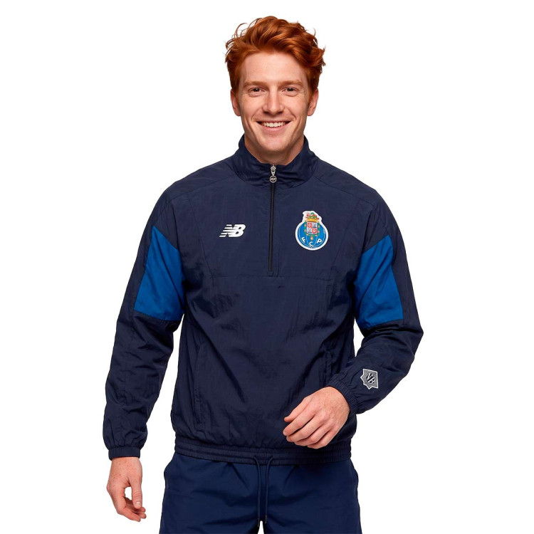 Jacket New Balance Fc Porto Fanswear 2026-2027 Blue - Fútbol Emotion