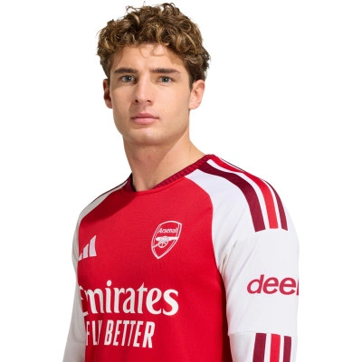 adidas Arsenal FC 26/27 Home Long Sleeve Jersey Asia Sizing 'Better Scarlet' — foto 3