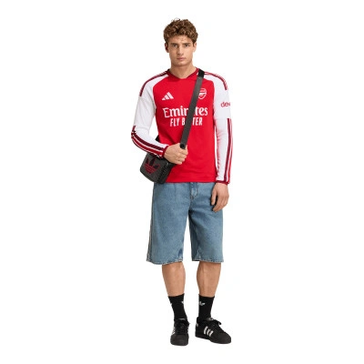 adidas Arsenal FC 26/27 Home Long Sleeve Jersey Asia Sizing 'Better Scarlet' — foto 6