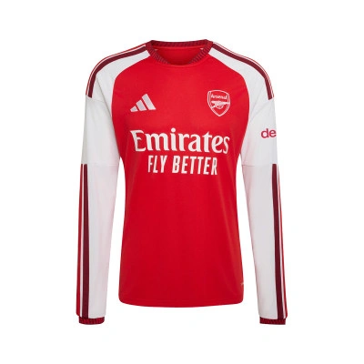 adidas Arsenal FC 26/27 Home Long Sleeve Jersey Asia Sizing 'Better Scarlet' — foto 7