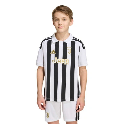 adidas Maillot Juventus Domicile Enfant Blanc Noir — foto 3
