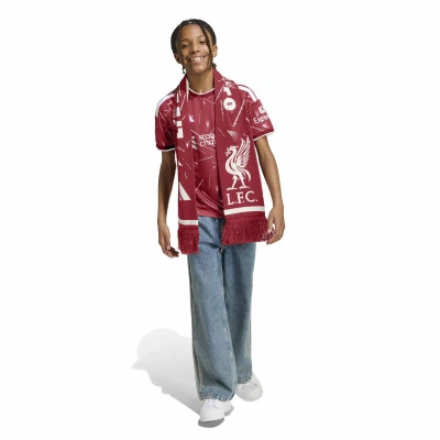 adidas Maillot Liverpool Domicile Enfant Rouge Blanc — foto 3
