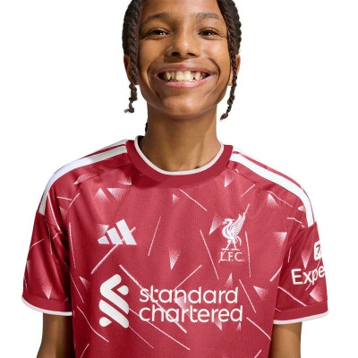 adidas Maillot Liverpool Domicile Enfant Rouge Blanc — foto 4