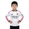 Camiseta adidas Real Madrid Primera Equipación M/L 2026-2027 Niño