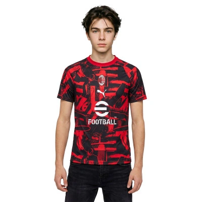 T-Shirt AC Milan Pre-Match Home 2026-2027 Criança