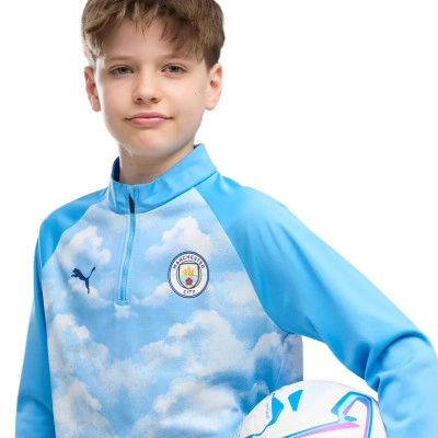 Sudadera Manchester City Pre-Match Home 2026-2027 Niño