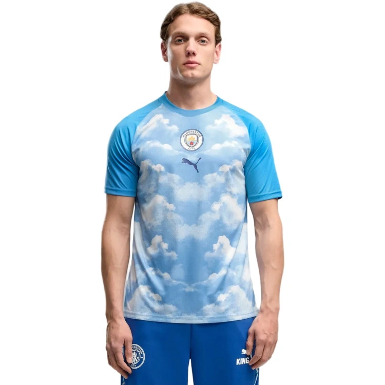 Jersey Puma Manchester City Pre-Match Home 2026-2027 Icy Blue