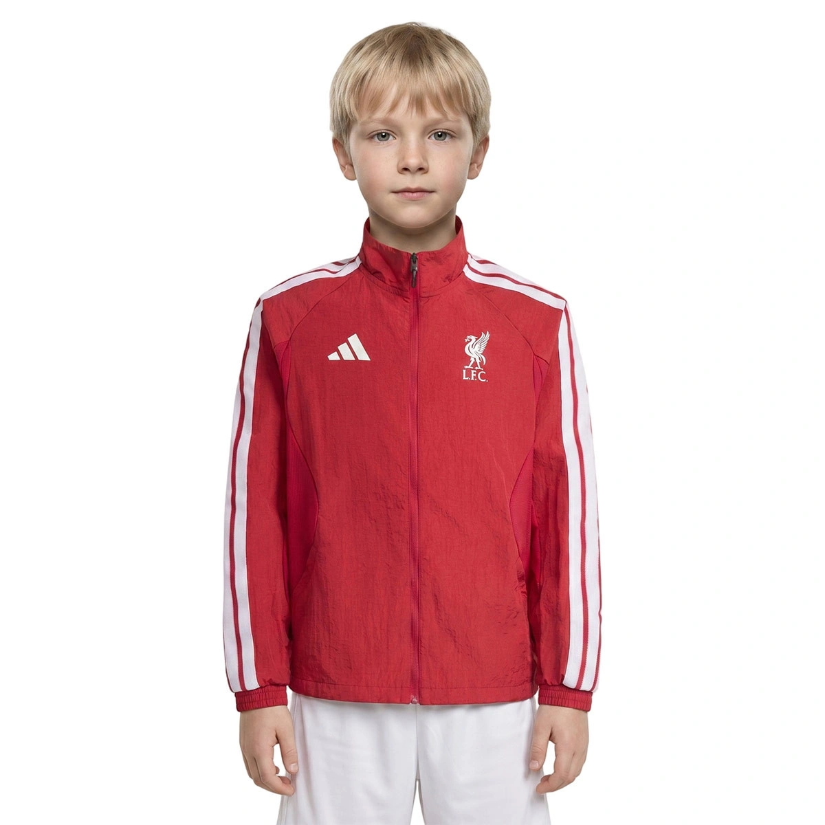 Jacket adidas Kids Liverpool FC Pre-Match 2026-2027 active maroon