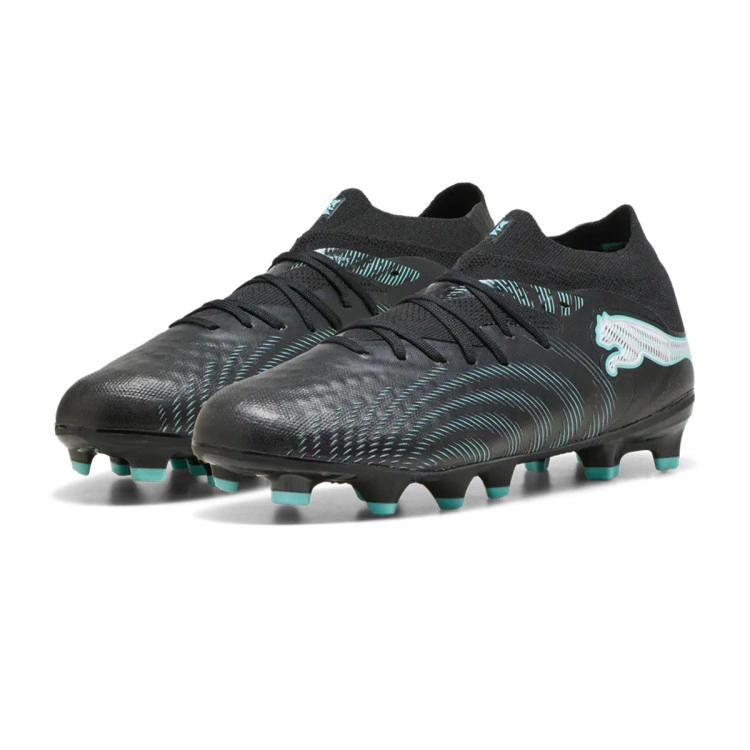 bota-puma-future-9-pro-fgag-nino-black-intense-mint-white-4