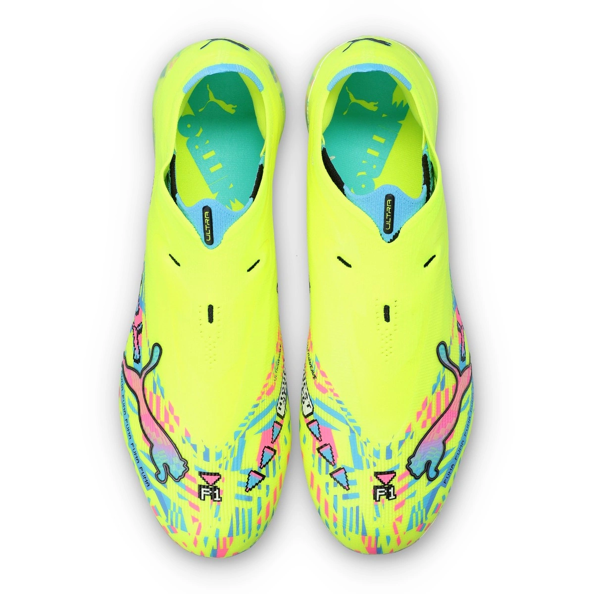 bota-puma-ultra-nitro-7-ultimate-ll-advanced-level-fg-white-blue-pink-yellow-5