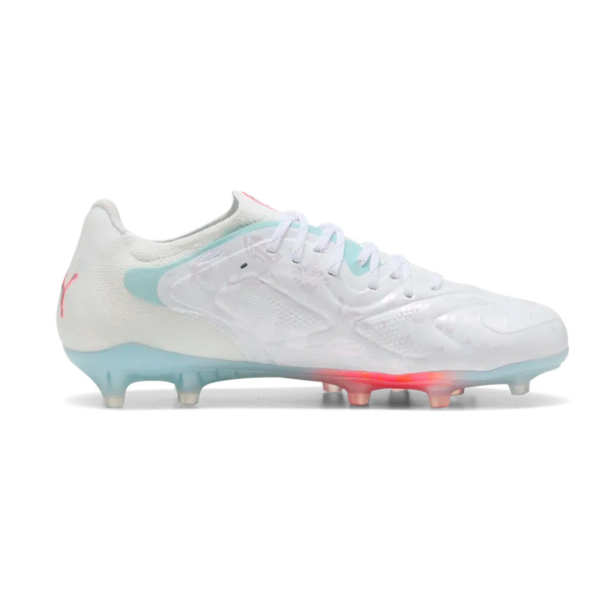bota-puma-king-20-ultimate-brillance-fgag-mujer-white-ultraorange-pink-alert-1