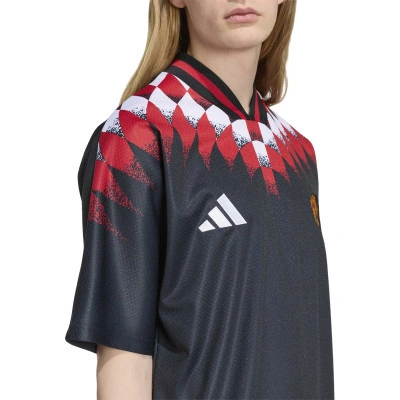 adidas Manchester United Stadium Jersey Asia Sizing 'Black' — foto 4