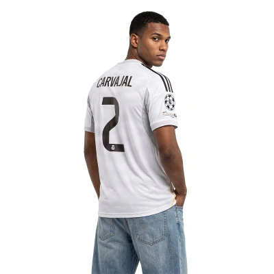 Camisola Real Madrid Primera Equipación 2025-2026 Carvajal + Parche