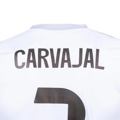 adidas Camiseta Real Madrid Primera Equipación Niño Carvajal + Parche — foto 4