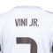 Camisola adidas Real Madrid Primeiro Equipamento 2025-2026 Criança Vini jr + Emblema