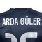 adidas Real Madrid Zweite Ausrüstung 2025-2026 Kinder Arda Güler + Patch Trikot
