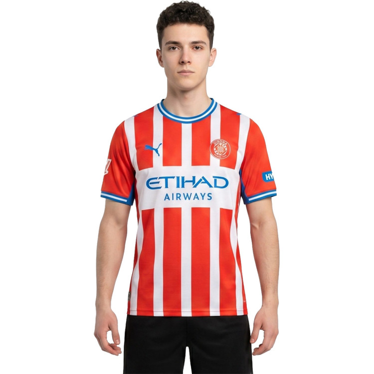 Jersey Puma Girona FC Home kit 2026-2027 Puma Red-Puma White