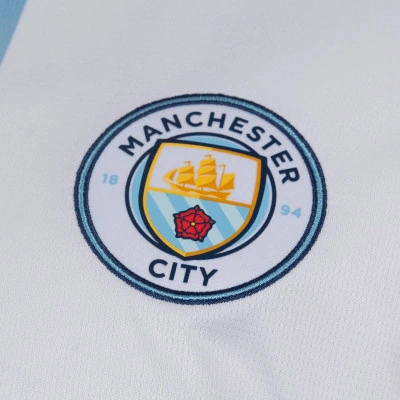 PUMA Maillot Third Manchester City Enfant Blanc Bleu Vif — foto 4
