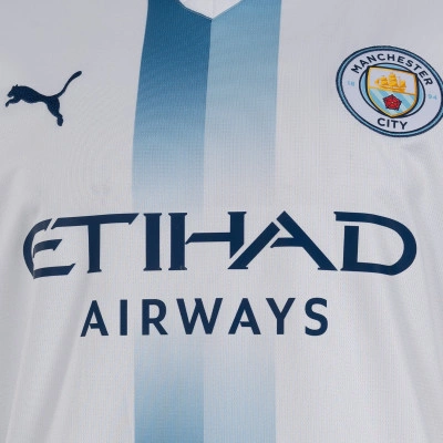 PUMA Maillot Third Manchester City Enfant Blanc Bleu Vif — foto 6