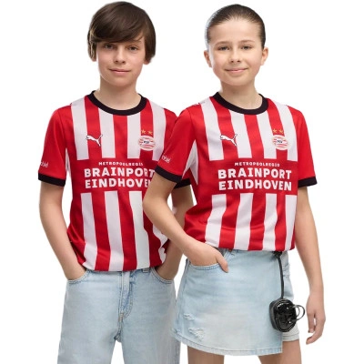 T-Shirt PSV Primeiro equipamento 2026-2027 Criança