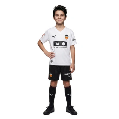 Conjunto Valencia Cf Primera Equipación 2026-2027 Niño