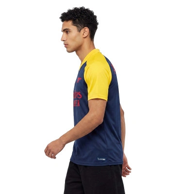 adidas Maillot Pré-Match Extérieur Arsenal Homme Bleu Marine Jaune — foto 3
