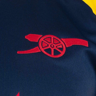 adidas Maillot Pré-Match Extérieur Arsenal Homme Bleu Marine Jaune — foto 4