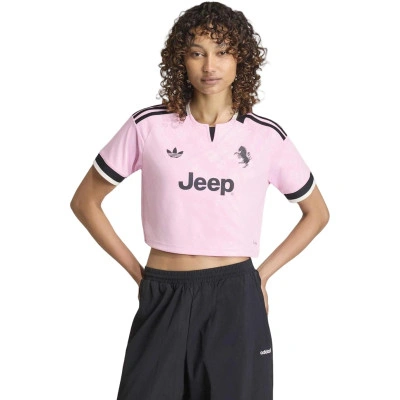 Jersey Crop-top Juventus Segundo Uniforme 2026-2027 Mujer