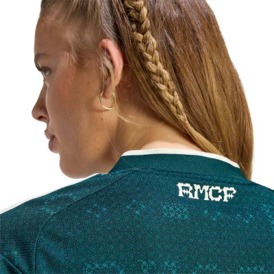 adidas x Real Madrid FC 26/27 Away Cropped Jersey Asia SIzing 'Aurora Ivy' (Women's) — foto 3