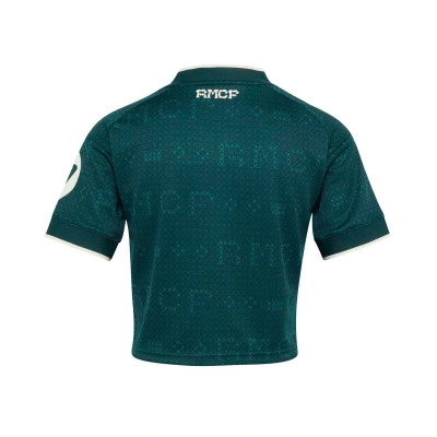 adidas x Real Madrid FC 26/27 Away Cropped Jersey Asia SIzing 'Aurora Ivy' (Women's) — foto 7