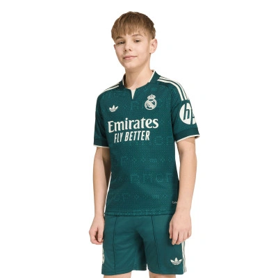 adidas Maillot Real Madrid Extérieur Enfant Vert — foto 3