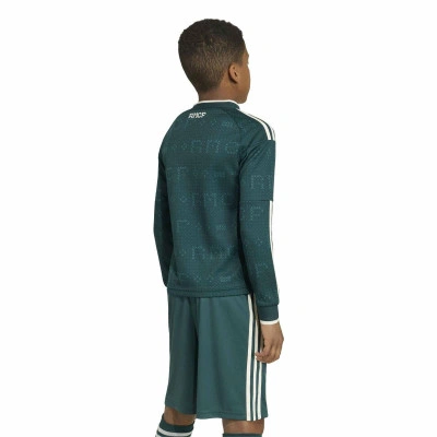 adidas Camiseta manga larga segunda equipación Real Madrid 26/27 infantil — foto 6