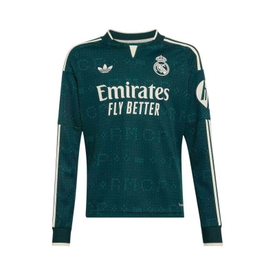 adidas Camiseta manga larga segunda equipación Real Madrid 26/27 infantil — foto 7