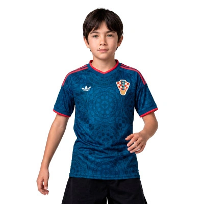 Camiseta Croatia Segunda Equipación 2026 Niño