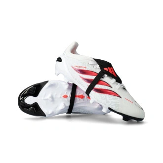 Bota Predator Elite FT FG Niño White-Tursol-Core Black