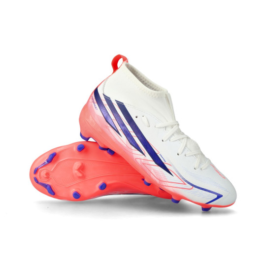 adidas Kids F50 Hyperfast League Mid FG Football Boots