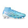 Women F50 Sparkfusion Elite FG/AG -Semi Blue Burst-White-Lucid Pink