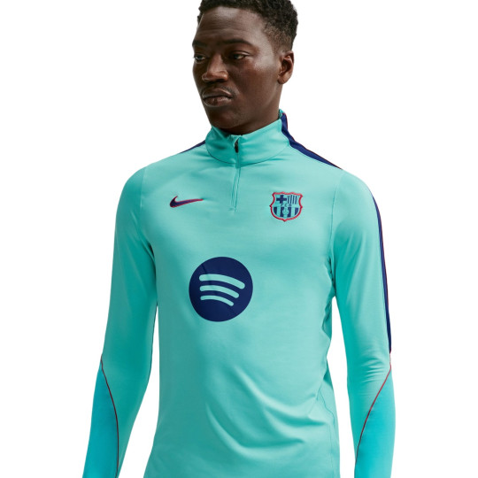 Sweatshirt Nike Fc Barcelona Training UCL 2026-2027 GREEN/BLUE
