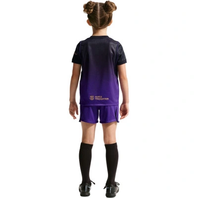 Conjunto FC Barcelona Segundo equipamento x Kobe 2026-2027 Criança