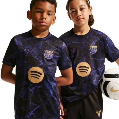 Camisola FC Barcelona Pre-Match Segundo equipamento x Kobe 2026-2027 Criança
