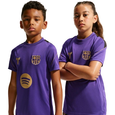 FC Barcelona Training Auswärts x Kobe 2026-2027 Kinder Trikot