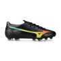 Mizuno Alpha III Elite FG-Black-Lava Orange-Evening Prim